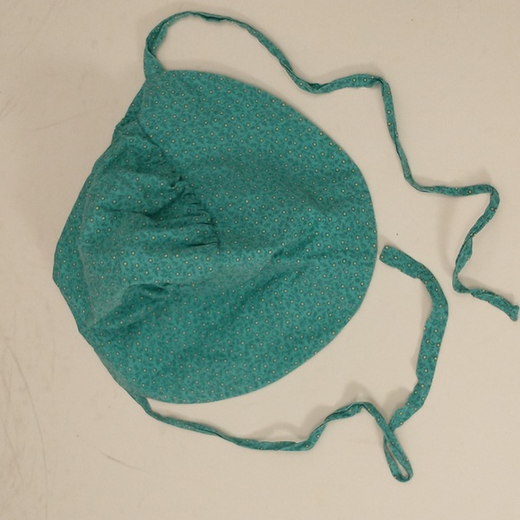 Reenactment Calico Cotton Prairie Dress Handmade OOAK 19th Century Look Costume - Picture 9 of 10